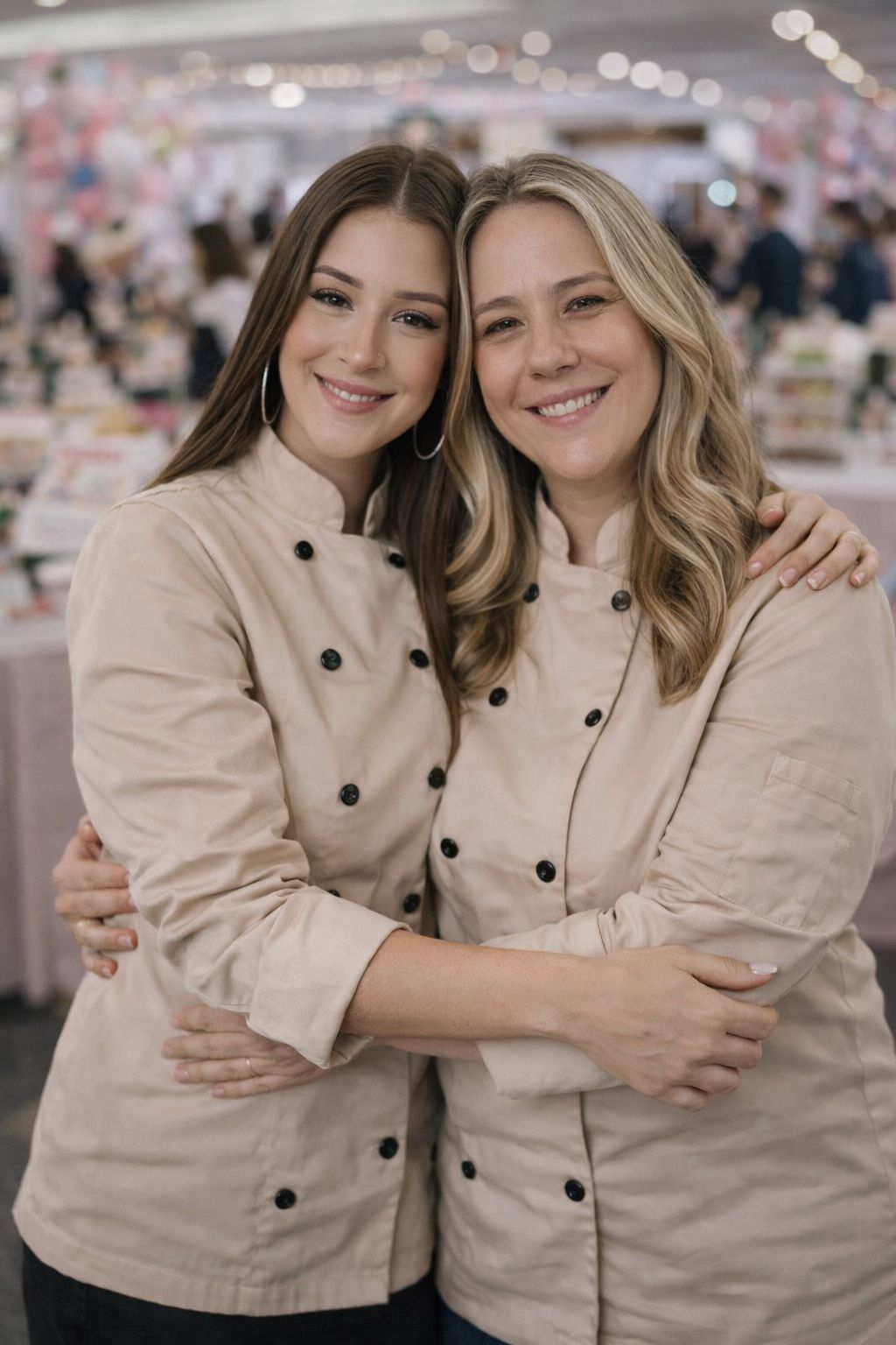 Mãe e filha por trás da Encantos Açucarados